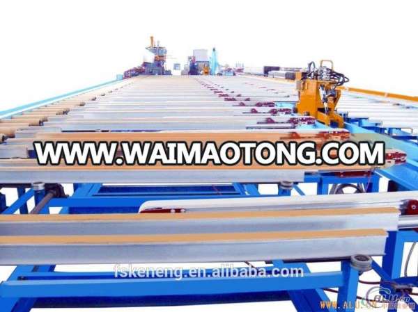 aramid conveyor belt for aluminum cooling table